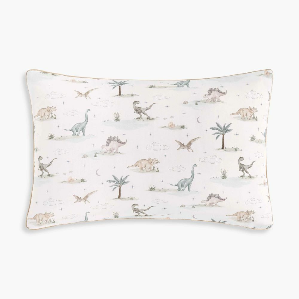 Personalize Me: Dino Dreams Toddler Pillows in Sage