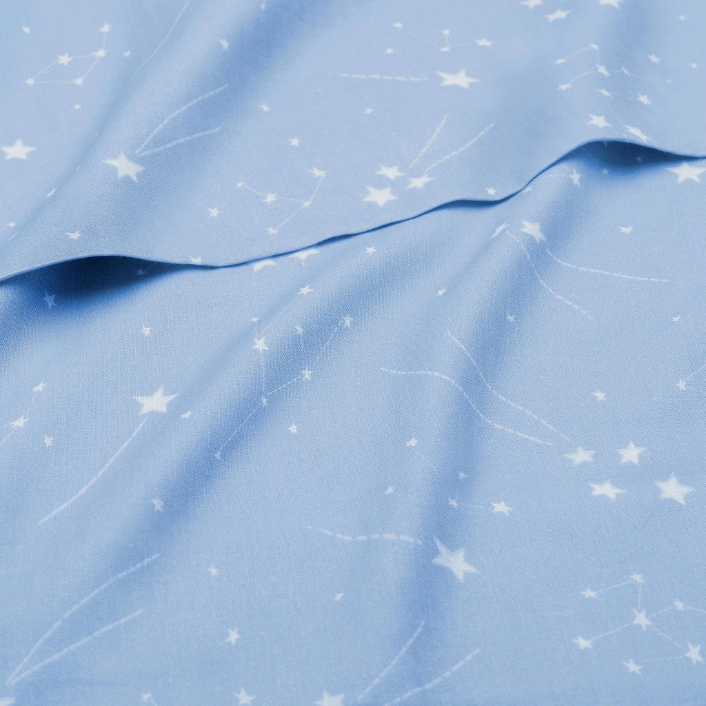 Once Upon A Time Swaddle Blanket in Blue.