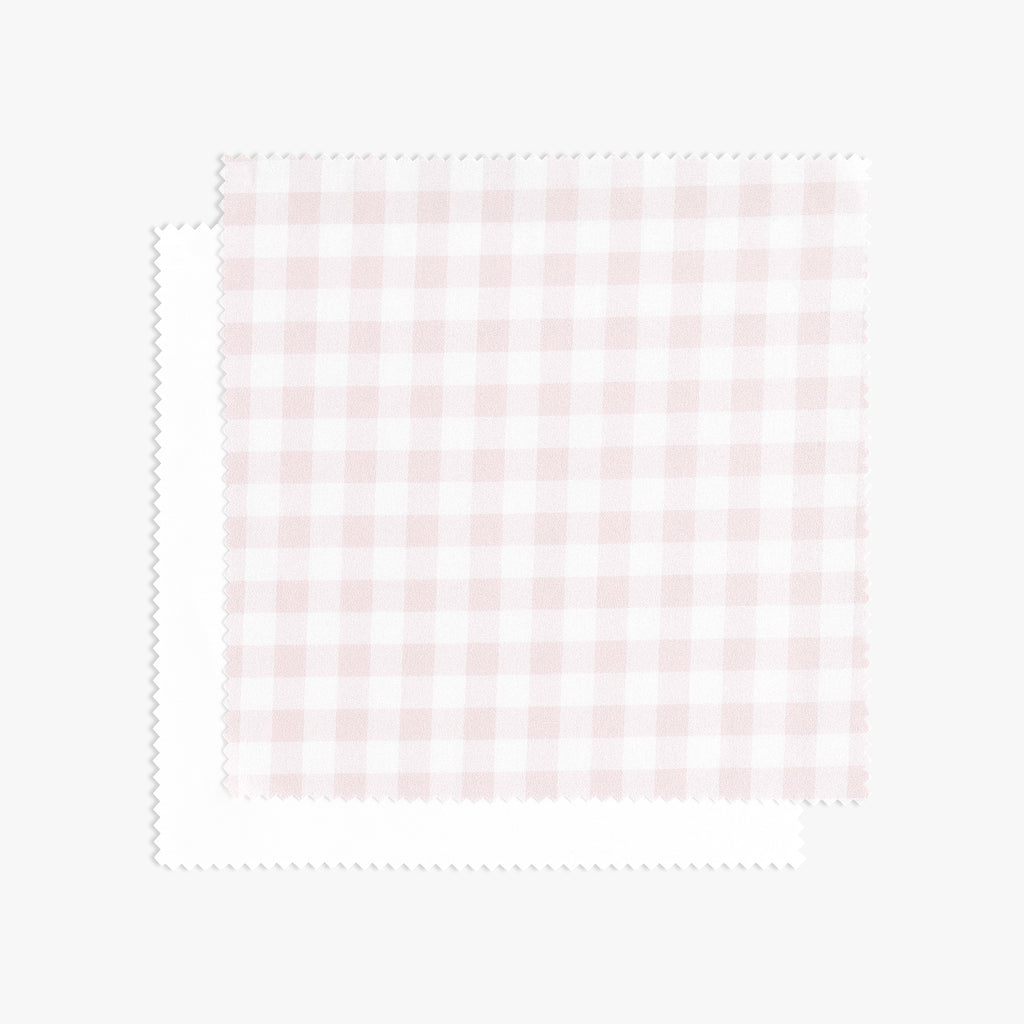 Picnic Gingham Swatch in Pink Color Way