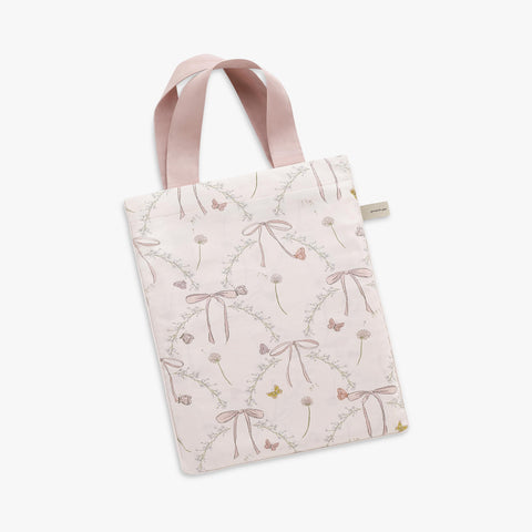 Bows & Butterfly Kisses Tote Bag included with Bedding.