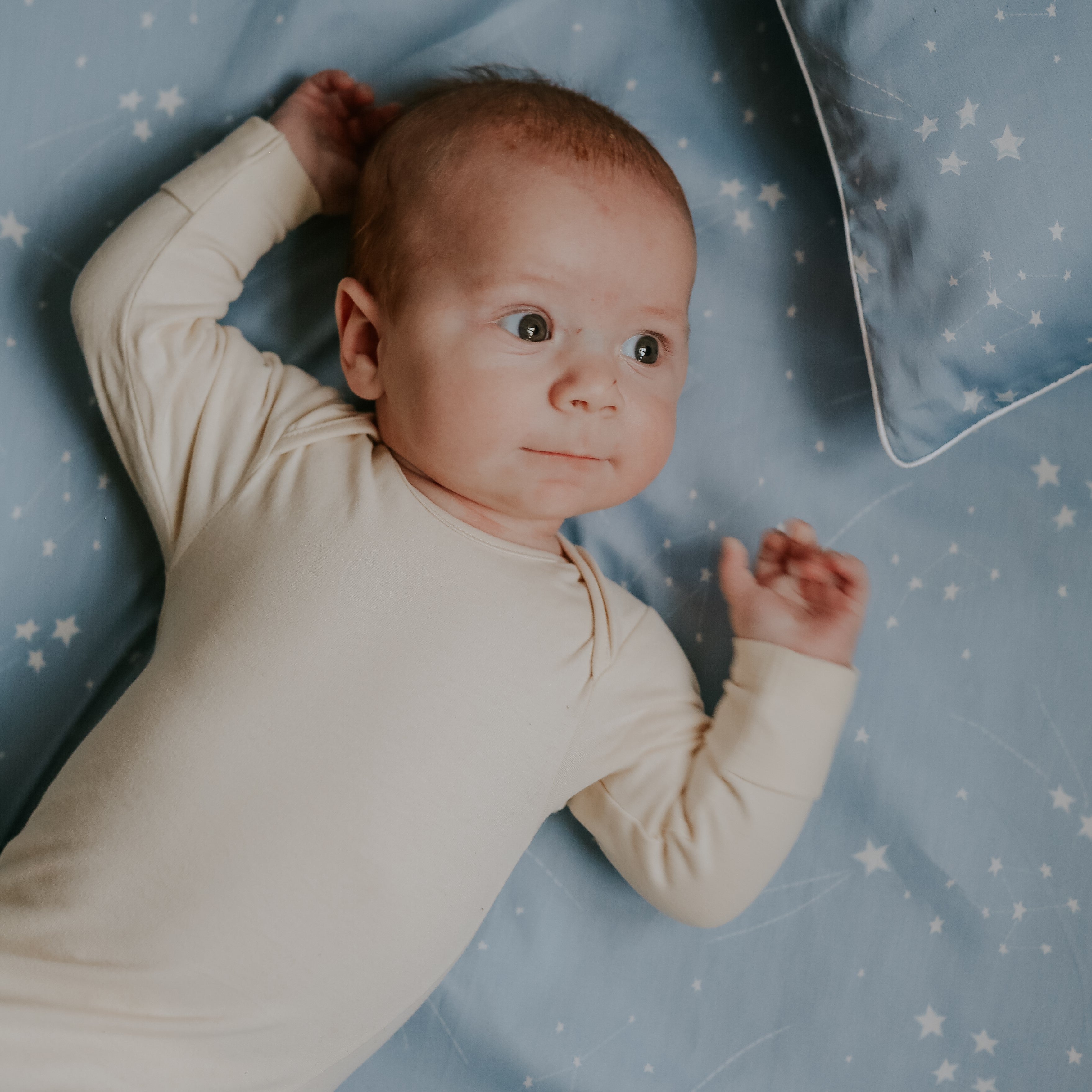 Blue cheap crib sheets