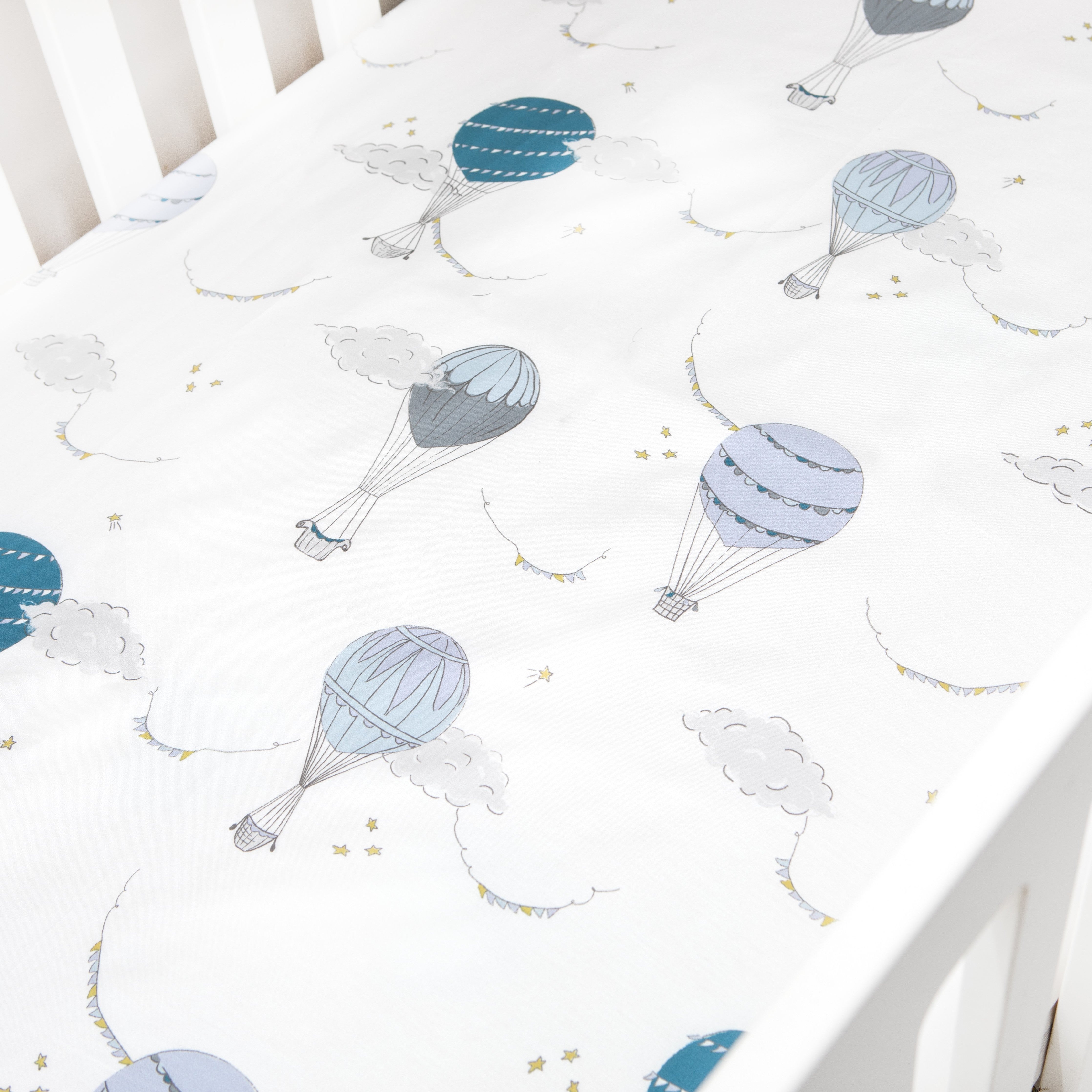 Crib sheets hot sale blue